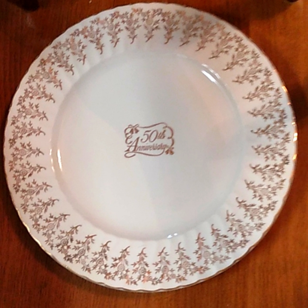50th Anniversary Plate